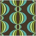 Peel & Stick Applique - Loopy Blox Blue/Green (8 @ 13 x 13")