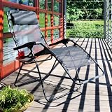 Lafuma RSX XL Padded Recliner, Marine
