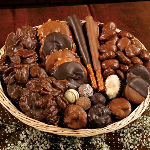 Chocolate Overdose Basket by River Street Sweets