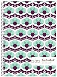 2012 BusyBodyBook Personal & Family Weekly GRID Organizer - Blueberry