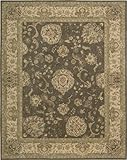 IMAGE OF Nourison Nourison 2000 2259-GRY 2'3x8'0 Area Rug Runner Hand Tufted Wool & Silk Grey