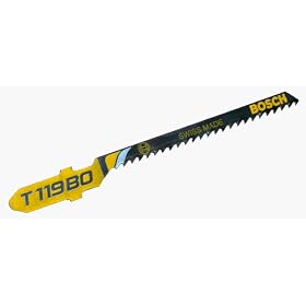 Bosch T119BO 3-Inch 12-Tooth Jig Saw Blades (5-Pack)