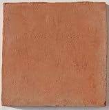 Solistone Hand Made Terra Cotta Cuadrado 12 x 12 Inch Floor & Wall Kitchen Tile (5 Sq. Ft./Case)