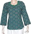 Kurti Women's Clothing Top Fashion For The Summer Size M (tsht065)