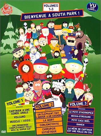 South park saison 1,volume 1,2,3
