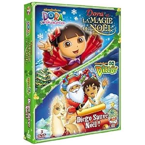 Dora l'exploratrice - Dora et la magie de Noël + Go Diego! - Vol. 6 : Diego sauve Noël !