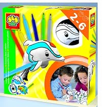 SES Deutschland 14864 - Kuscheltiere bemalen Delphin