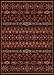 Traditional Area Rug, Home Dynamix Madlena 5'x8' Brown.