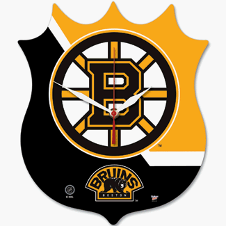 Boston Bruins High Definition Plaque Clock