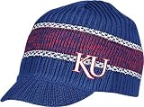 adidas Kansas Jayhawks Visor Knit Hat One Size Fits All