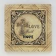 Faith Hope Love Bible Table Scripture Cross Religious