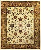 Beige / Gold Brown/Gold/Yellow by 828 Rugs International Mahal Collection