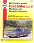 Haynes en Espanol: Ford & Mercury Modelos de Tamano Grande 1975 al 1987: Manual de Reparacion