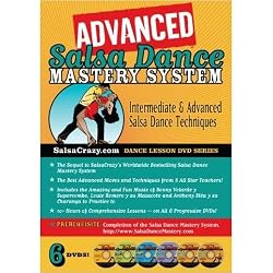 SalsaCrazy's Advanced Salsa Dance Mastery System (6 DVD Set)