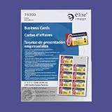 Business Cards For Laser Printers, 250/BX, White (ELI76000) Category: Business Cards