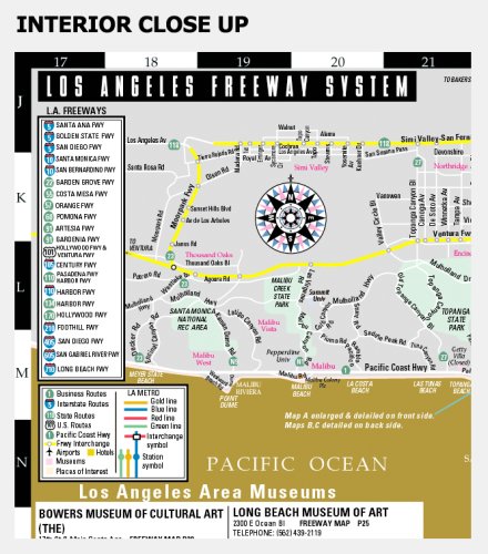 Artwise Los Angeles Museum Map - Laminated Museum Map of Los Angeles, California - Streetwise Maps (Artwise) (Streetwise (Streetwise Maps)) under Museum Studies & Museology in The Books Store