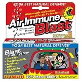 Air Immune Blast Effervescent Dietary Supplement Tablets, Citrus Flavor, 12-Count Boxes (Pack of 4)