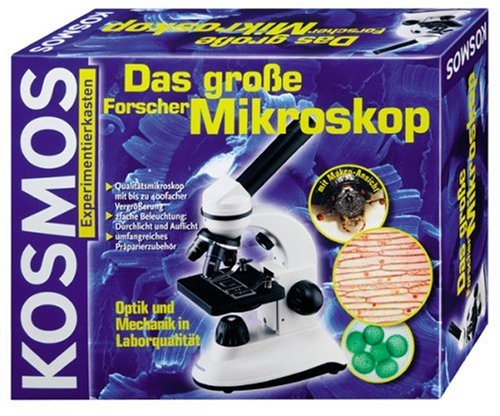 Childrens Toyshop  Third Party New : Kosmos 636319 - Experimentierkasten - Das große Forschermikroskop