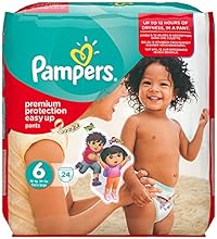 Pampers Windeln Easy up Gr.6 Extra Large 16+ kg Sparpack, 4er Pack (4 x 24 St&uuml;ck)