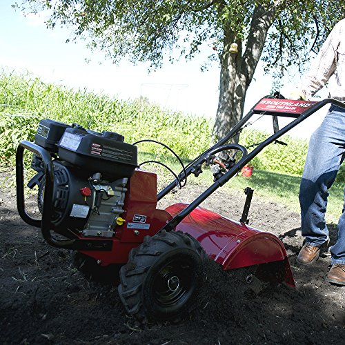 Southland SRTT196E Rear Tine Tiller with 196cc, 4 Cycle, 9.6 footpound