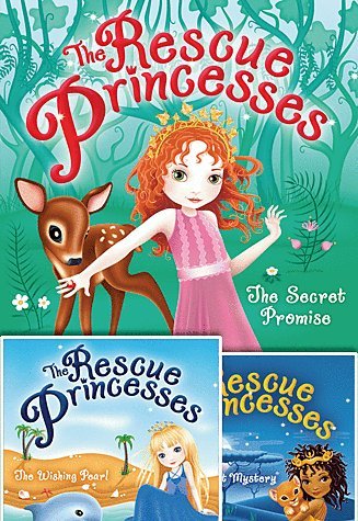 The Rescue Princesses 3 Book Set: The Rescue Princesses #1: The Secret Promise / The Rescue Princesses #2: The Wishing Pearl / The Rescue Princesses #3: The Moonlight Mystery