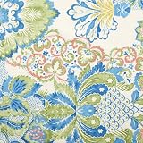 V&A Fabric - Damask (Teal)
