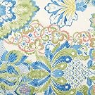 V&A Fabric - Damask (Teal) - Fat Quarter