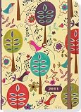 2011 Folk Art Birds Compact Engagement Calendar (Weekly Planner)