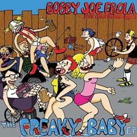 Freaky Baby digital EP cover art by Janelle Hessig