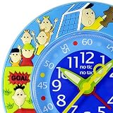 【 ベビーウォッチ / babywatch 】◆ ZIP アラームクロック / サッカー football [正規輸入品］ ( 子供用 目覚し時計 置き時計 フランス 学習時計 Baby Watch Paris ）
