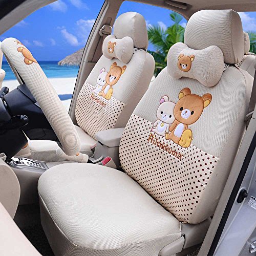 1 Set Bear Rilakkuma Cushion For Four Seasons Beige1 Summer Seat
