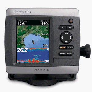 GARMIN GPSMAP 421S MARINE GPS SOUNDER CHARTPLOTTER NEW