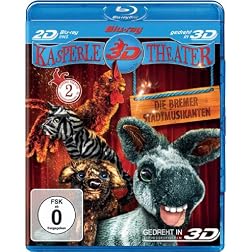 The Bremen Town Musicians (Blu-ray 3D) [Region Free]