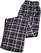 Jockey Men's Red Plaid Micro Plush Sleep Pant