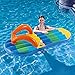 Blue Wave Beach Striped Flip Flop 71-Inch Inflatable Pool Float