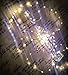 Qualizzi Fairy Lights 33 Foot / 100 Leds Warm White Color. Amazingly Bright - Ultra-Thin Flexible Easy To Wrap Copper Wire. Fairy Light Effect. Travel Plug