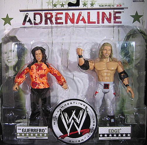 61BVW%2BygULL EDGE & VICKIE GUERRERO ADRENALINE 33 WWE JAKKS ACTION FIGURE 2 PACK **IN STOCK**