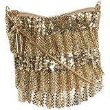 Whiting & Davis Womens Contrasting Ruffles Cros