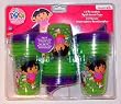 Dora the Explorer Spill Proof Cups with Lids 12 Re Usable Pack Nick Jr Licensed Product