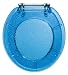 Deluxe Plastic Toilet Seats with Metal Hinge