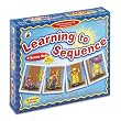 Carson-Dellosa Publishing CD-3121 Carson-Dellosa Learning To Sequence 4-Scene Set, 48 Picture Cards, PreK-3