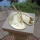 Sundial Lily Pad & Frogs Solid Brass (Made the UK) – Cast In Style #CSN1387