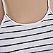 Uncinba Women's Summer Sexy All-match Striped Fishtail Maxi Dress