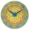 Chaney Instrument Mosaic Tile Clock