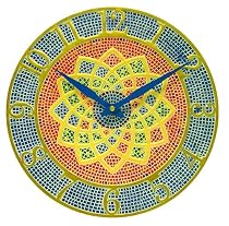 Chaney Instrument Mosaic Tile Clock