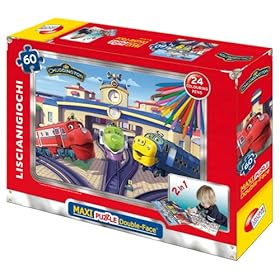 Liscianigiochi 35441 Puzzle Color Plus Maxi 60 Chuggington