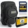 SET mit Tasche Bundlestar Blackstar universal Schwarz + Akku f�r Nikon EN-EL12 + SDHC 8GB Class 6 -- F�r Nikon CoolPix S9300 S9100 S8100 S8200 P300 P310 S1200pj AW100
