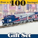 New York Giants Express Train Gift Set