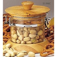 Canister w/scoop, 1/4Lb. capacity