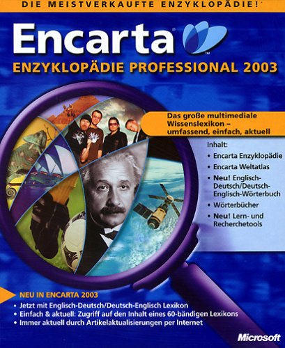 Encarta Enzyklopädie Professional 2003 CD